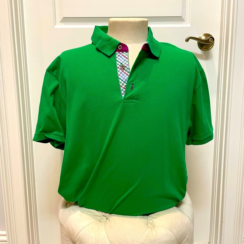 Green Jared Lang polo